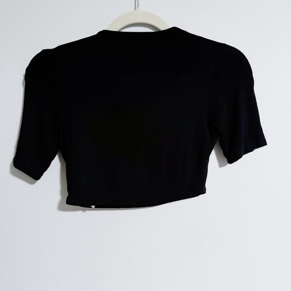 Naked Wardrobe - Black Crop Tee - Picture 4 of 4